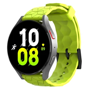 22 мм спортивный футбольный силиконовый ремешок для Samsung galaxy watch 3 45 мм/Galaxy watch 46 мм/gear s3 22 мм футбольный стиль силиконовый ремешок