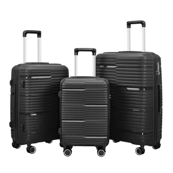 3 шт./компл. дорожный чехол для багажа из полипропилена, чемодан, 20/24/28-дюймовый чемодан для тележки, багажные роли, P802
