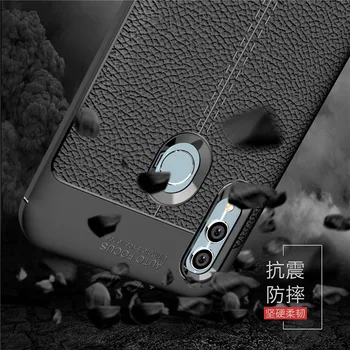 WolfRule Huawei Honor 10 Lite Cases Чехол Противоударный Роскошный Кожаный Мягкий Чехол TPU Для Huawei P Smart 2019 / Honor 10 Lite 6.21