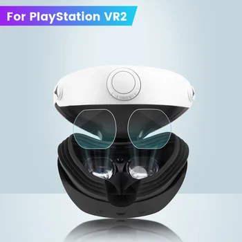 4шт Защитная Пленка Для Линз Для PS VR2 Очки Пленка Для Головы Головные Уборы HD Защита Линз От Царапин Пленка Для PS VR2 Аксессуары