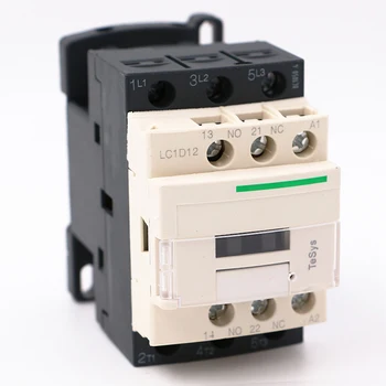 Электрический магнитный контактор переменного тока LC1D12EE7 3P 3NO Катушка переменного тока LC1-D12EE7 12A 60V