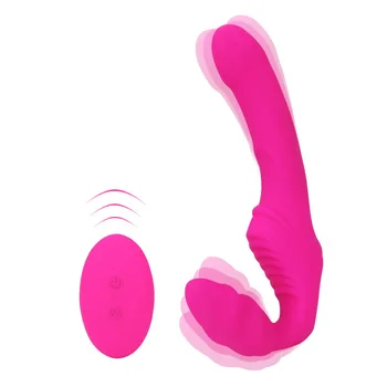 Гибкий Эротический 9-Режимный Вибратор с двумя головками для массажа простаты с дистанционным управлением Секс-товары AV Magic Wand Секс-игрушки для лесбиянок