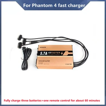 Для Phantom 4 Battery Quick-Charger Совместимое Зарядное Устройство Для Беспилотных Летательных Аппаратов Phantom 4 Pro 4 в 1 Совершенно Новые Аксессуары KINTESUN