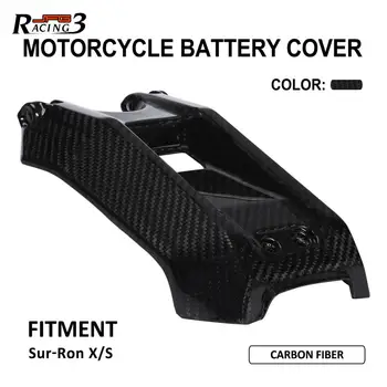 Защита Крышки Батарейного Отсека Мотоцикла Из Углеродного Волокна Для Surron Sur-Ron Sur Ron Lightbee Light Bee X S L1E Electric Dirt Bike