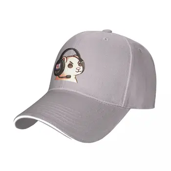Бейсбольная кепка Gamer Ferret Cap, изготовленные на заказ шляпы, пляжная сумка, шляпы для вечеринок, спортивные кепки, женская мужская кепка