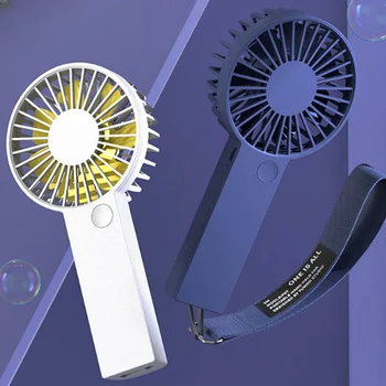 Оригинальный ручной вентилятор mini Portable Three Speed Wind Power Можно положить в небольшую сумку, срок службы составляет 2-10 часов