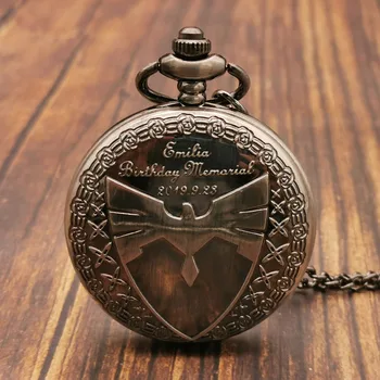 Уникальные старинные кварцевые карманные часы dove, подарок для женщин и мужчин, ожерелье-цепочка, карманные часы relojes de bolsillo