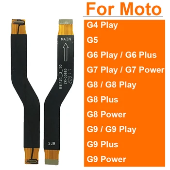 ЖК-Материнская Плата Материнская Плата Гибкий Кабель Для Motorola Moto G4 G5 G6 G7 G8 G9 Power Play Plus Основная Плата Гибкий Кабель Запасные Части
