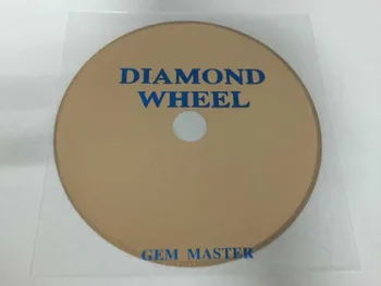 Пильный диск Gem Master 150 мм Высокоточный алмазный круг для резки янтаря, нефрита, драгоценных камней, ювелирных изделий, аксессуаров для инструментов