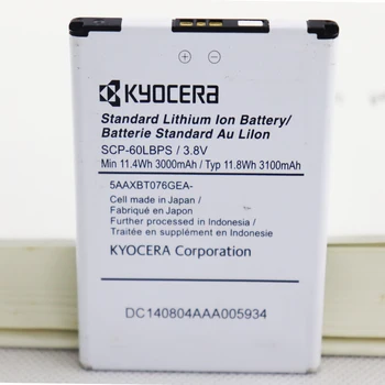Сменный Аккумулятор 3100mAh 11.8Wh SCP-60LBPS для KYOCERa Brigadier E6782/62 DuraForce E6560