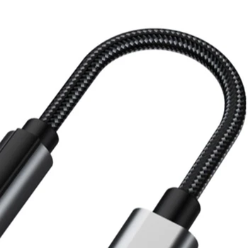 Адаптер Type C до 3,5 мм, Aux Usb C до 3,5 мм, разъем для наушников, кабель-адаптер для Huawei Galaxy S10 Converter