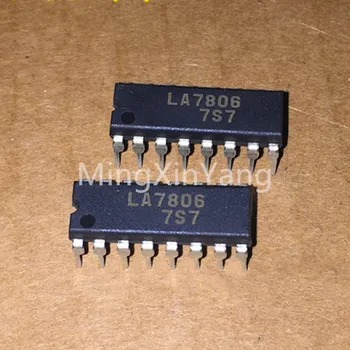Процессор синхронизации и отклонения сигналов телевизора LA7806 DIP-16 5ШТ, микросхема IC