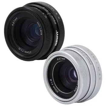NEWYI 25 мм F1.8 Мини CCTV C Креплением Широкоугольный Оптический Объектив для Canon для Nikon для Sony для Fuji Аксессуары Для Беззеркальных Камер
