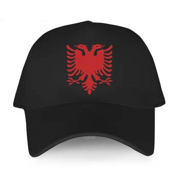 Бейсболки Albania Eagle, бейсболка Albania, крутые мужские женские уличные регулируемые шляпы с флагом Албании