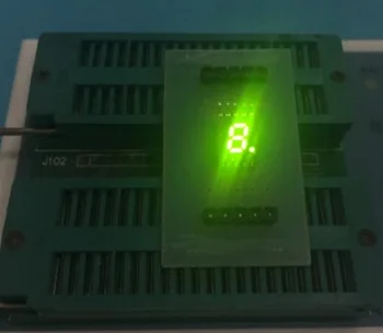 10ШТ Новых и оригинальных SMD 1 бит 0,2 дюймовая цифровая трубка светодиодный дисплей Желтый зеленый/белый свет 7 Сегментный общий анод