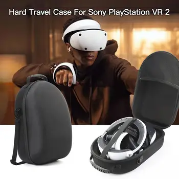 Гарнитура PSVR2, игровой контроллер, переносной чехол для переноски, нейлоновая защитная сумка EVA на молнии, геймпады для Sony PS VR2