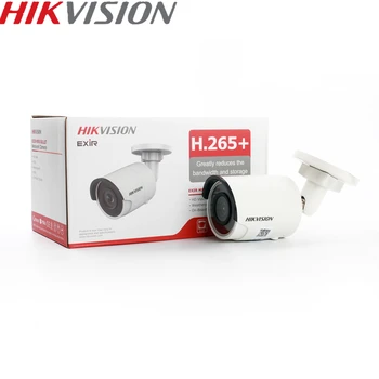 Hikvision DS-2CD2043G2-IU 4-Мегапиксельная IP-камера H.265 с поддержкой встроенного микрофона EZVIZ PoE IR 30M Водонепроницаемая
