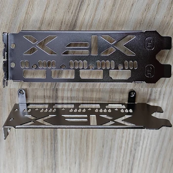 Оригинальная новинка для XFX RX5500XT 5600XT RX580 588 Защитная панель ввода-вывода Задняя панель Кронштейн-обманка для задней панели