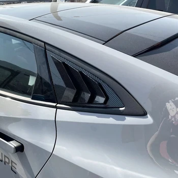 ABS Карбоновые Жалюзи на заднее боковое стекло, вентиляционный совок для Changan UNI-V 2022 2023