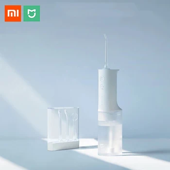 Оригинальный Xiaomi Mijia Электрический Ирригатор Для Полости Рта Зубная Промывка зубов Clear Punch Water Flosser Водонепроницаемый Высокочастотный Импульсный
