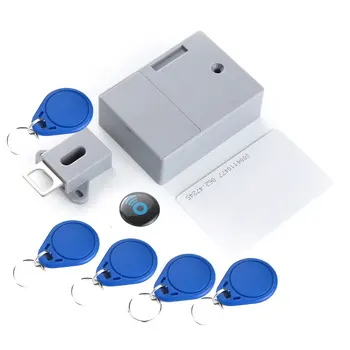 DIY Smart Sensor RFID Hidden Safety Digital Cabinet Lock/Электронные Замки Для Ящиков Невидимый Сенсорный Замок Для Мебели Для Гардероба