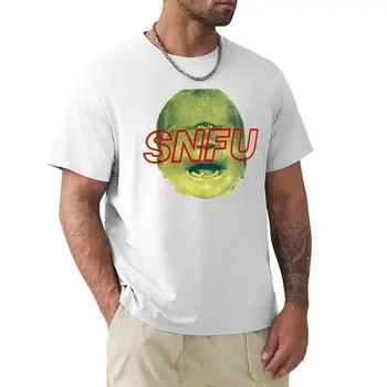 SNFU - И никто больше не хотел играть в футболку, футболки с коротким рисунком, футболки, одежда в стиле хиппи, топы, мужская одежда