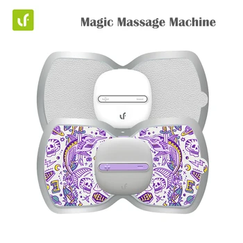 Новейший LF Карманный Электрический Массажер Для Всего Тела Magic Massage Sticker Расслабляющий Миостимулятор TENS Pulse Therapy Massager