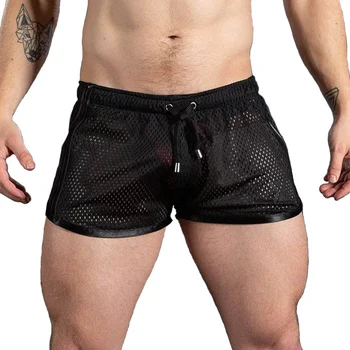 Летние мужские дышащие быстросохнущие мужские брюки для фитнеса, бодибилдинга, мужские повседневные брюки Joer Beac Sort
