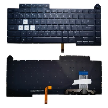Новая Клавиатура Ноутбука US RU С Подсветкой Для ASUS ROG Strix G15 G513 G513Q G513QM G513QY Английский Русский 0KBR0-4810US00 4812US00