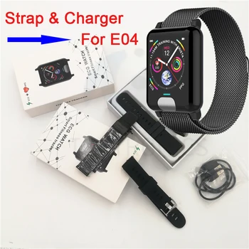 2020 2pin зарядное устройство для E04 ECG smartband E04 smart Bracelt E04 браслет Кабель для браслета magetic usb зарядка ремешок для часов ремень