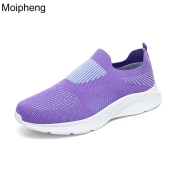 Moipheng/ Женская обувь на плоской подошве с острым носком, черная, белая, удобная складная обувь для женщин, прохладные летние кроссовки для прогулок и вождения на открытом воздухе
