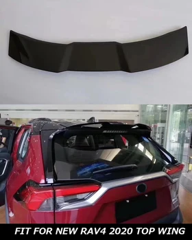 Заднее верхнее крыло для новой Toyota RAV4 2020 black Tail, спойлер заднего багажника, декоративная крышка крыла, 1шт