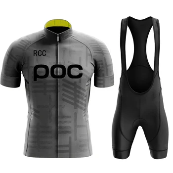 2023 Велосипедная Одежда Комплект Трикотажных Изделий Для Велоспорта Гоночная Велосипедная Одежда Mtb Sportwears Велосипедная Одежда Ropa Ciclismo Hombre RCC POC