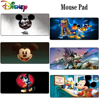 Disney, Микки, Минни Гуфи, Дональд Дак, Противоскользящий Прочный мягкий резиновый большой игровой коврик для мыши, компьютерная клавиатура, коврик для мыши
