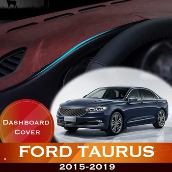 Для Ford Taurus 2015-2019 Приборная панель автомобиля Избегайте подсветки приборной платформы, Крышка стола, противоскользящий коврик, Аксессуары
